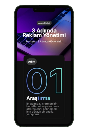 Reklam yönetimi adım 1