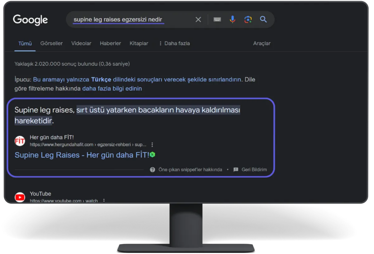 SEO danışmanlığı örnek 4
