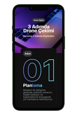 üç adımda drone çekimi 1
