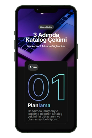 üç adımda katalog çekimi 1