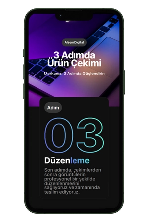 üç adımda ürün çekimi 3